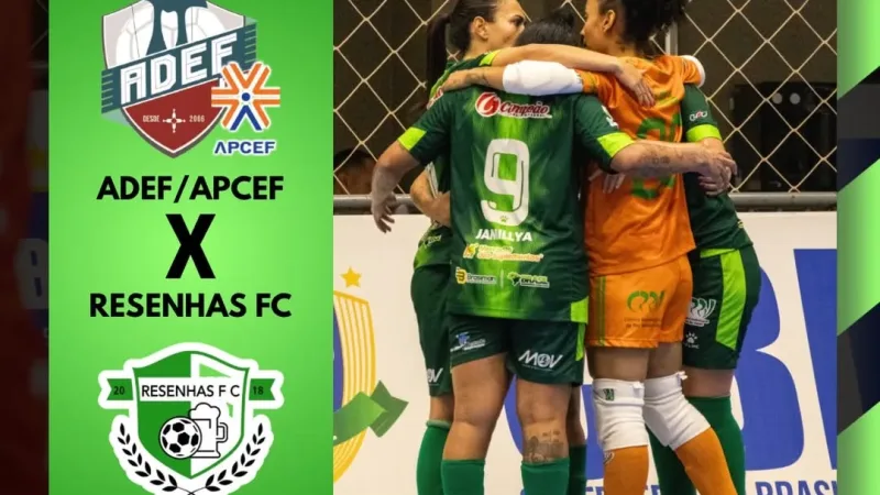 Morada FM — O Clube Resenhas de Rio Verde, principal equipe do futsal feminino de Goiás, conquistou sua segunda vitória na Liga Feminina de Futsal. Jogando em Brasília, as meninas rio-verdenses golearam o ADEF por 5×0. O destaque da partida, foi a ala Maisa que marcou 3 gols. Tiffany e Thamyres fizeram os outros gols. Com essa vitória, o Resenhas chegou a 06 pontos em 04 partidas e subiu para a sétima posição. Já o ADEF tem apenas 01 ponto e está na décima segunda posição.