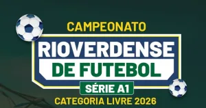 Morada FM —   Teremos neste final de semana a quarta rodada do Campeonato Rio-verdense de Futebol da Série A1. Rodada esta que poderá confirmar a classificação de algumas equipes para as quartas de final. Confira os jogos da 4ª rodada Sábado, 20/06/2026 15h30 – Piaba FC x Dupla Thiago e Felipe FC – Campo da Promissão 15h30 – A.A. Comigo x Brasiman – Campo da Comigo 15h30 – Mizan FC x São Caetano – Campo do Bairro Martins Domingo, 21/06/2026 09h – Lagoa EC x ARS Celulares – Distrito Lagoa do Bauzinho 09h – ASF FC x Valpiso Concreto – Clube Dona Gercina […]