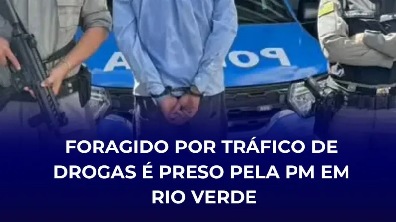 Morada FM — Um homem com mandado de prisão em aberto pelo crime de tráfico de drogas foi preso nesta quinta-feira (6) por equipes do 2º Batalhão da Polícia Militar (2º BPM), em Rio Verde. A prisão ocorreu após o compartilhamento de informações entre a equipe da viatura 8.15436 e o COINT (Comando de Operações de Inteligência). Com base nos levantamentos realizados, os policiais localizaram o suspeito e confirmaram sua identidade. De acordo com a PM, o mandado de prisão havia sido expedido pela Comarca de Rio Verde em razão de investigação relacionada ao crime de tráfico de drogas, previsto no artigo 33 da [&hellip;]