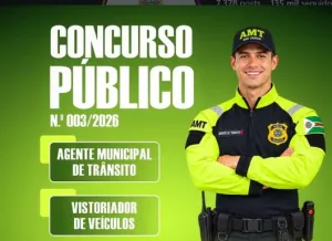 Morada FM — Prefeitura de Rio Verde divulgou o edital de n° 003/2026 para os cargos de Agente Municipal de Trânsito e Vistoriador de Veículos. As inscrições terão início no dia 18, com duração até o dia 19 de setembro. Você que tem o sonho de passar em um concurso, se prepare, confira o edital e fique atento aos prazos.